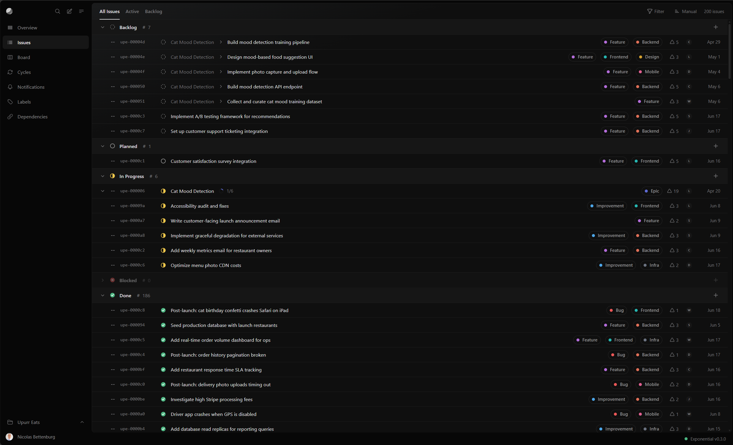 Board view