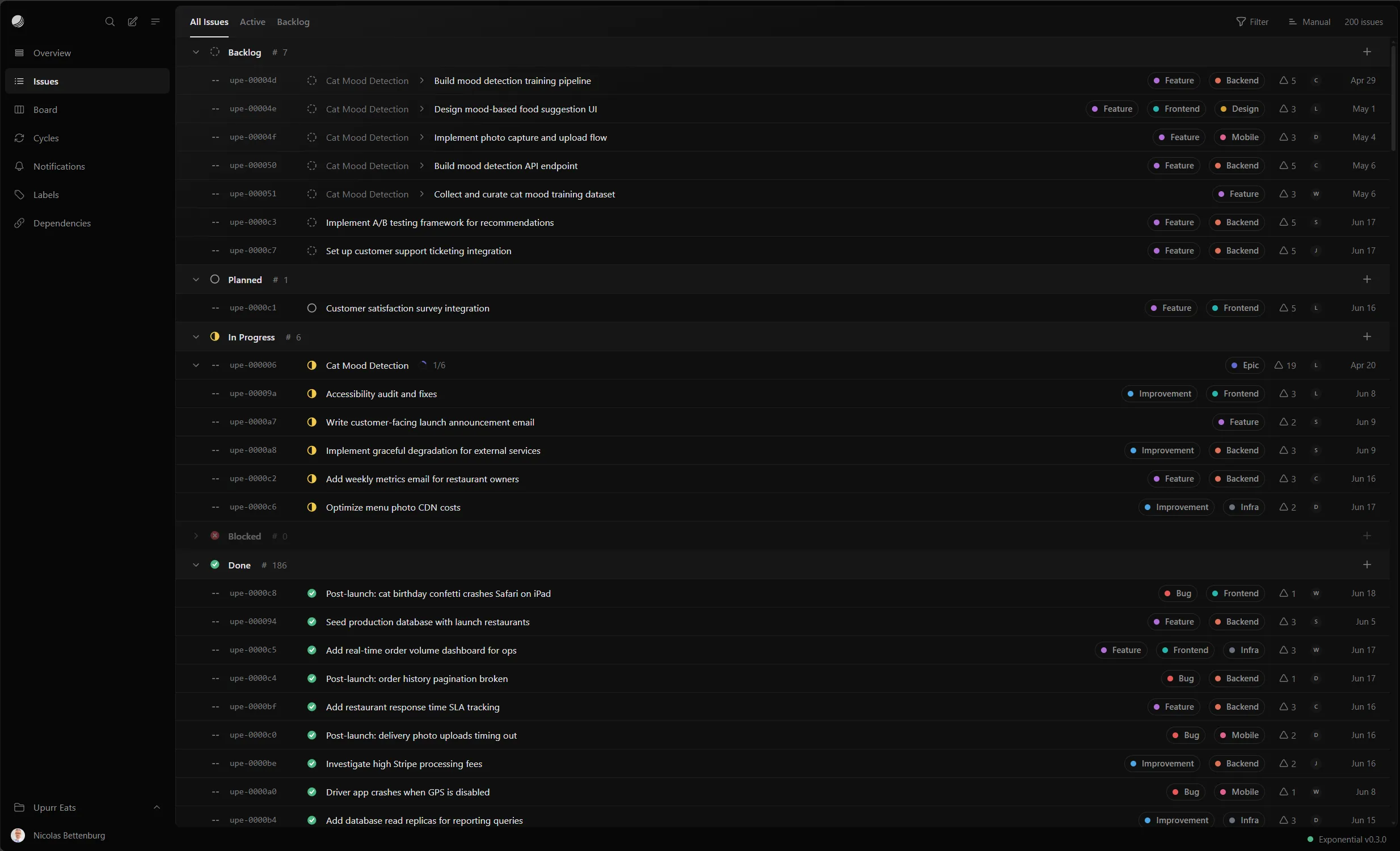 Board view