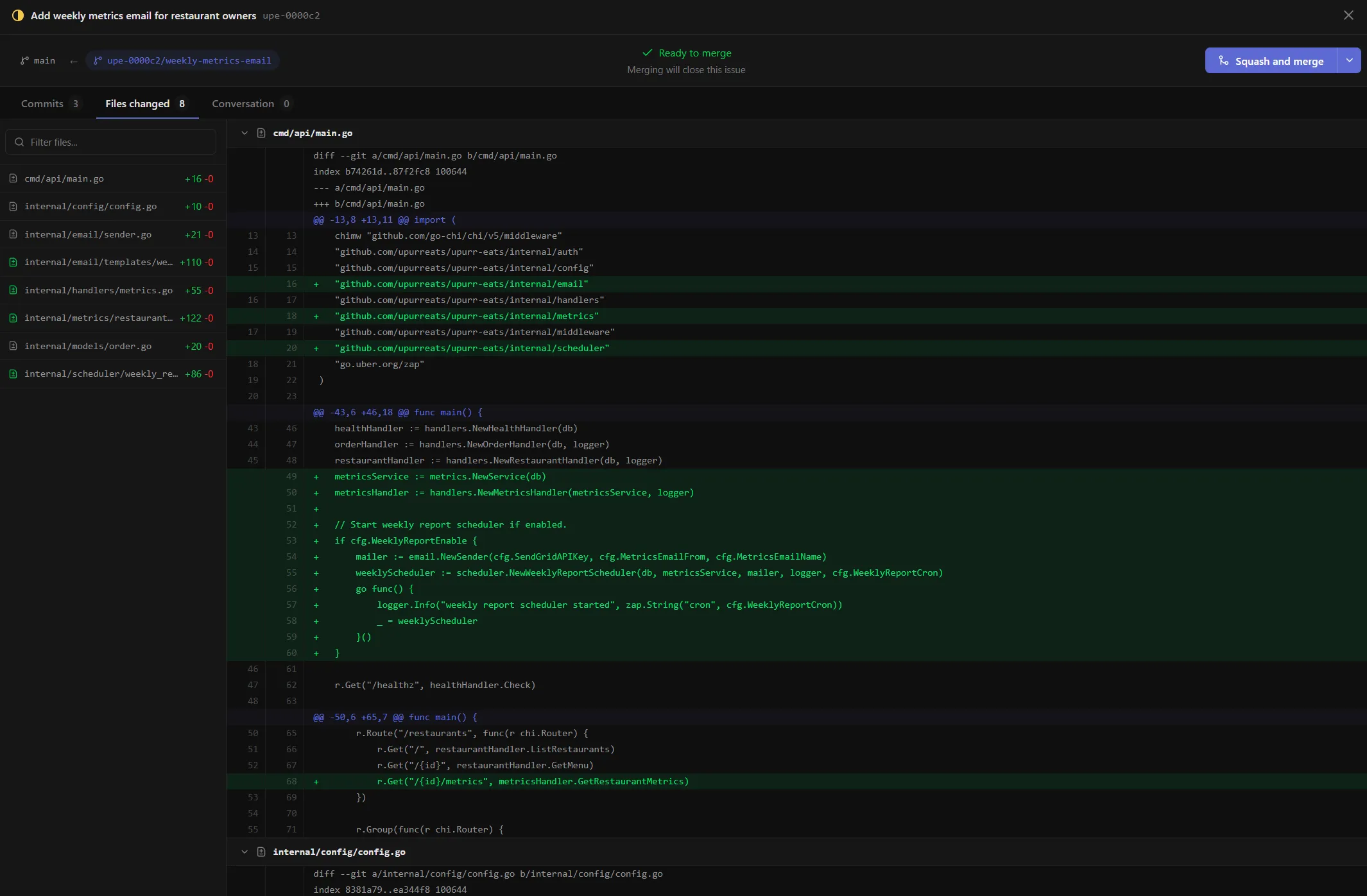 Pull request review